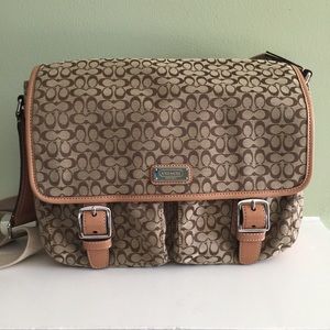 Coach Signature Messenger Bag